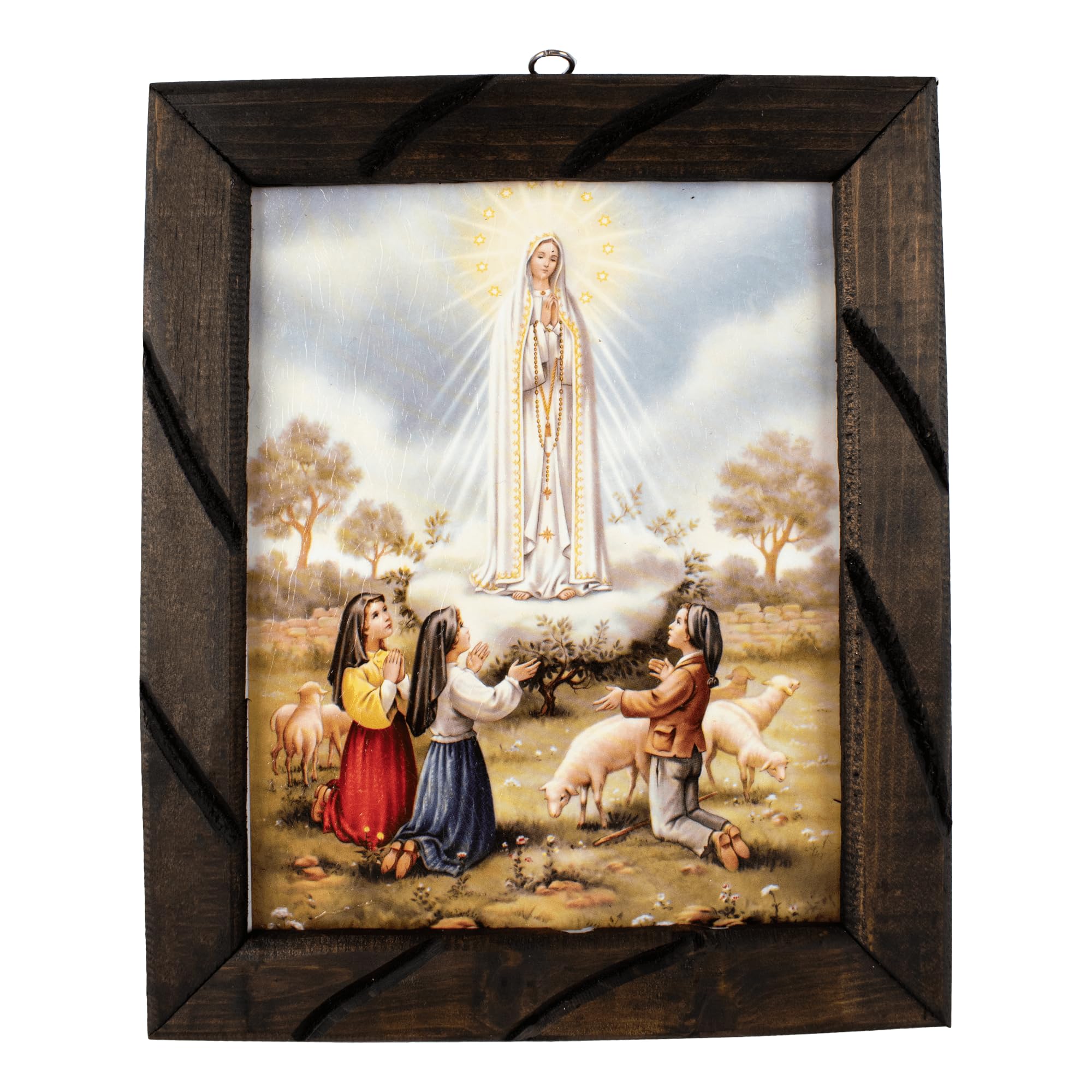 Amazon.com: Mrcjsales- Our Lady of Fatima image Virgen de Fatima